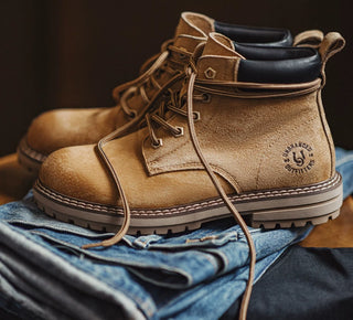 Madden American hunting rhubarb boots, British style retro mid-gang Martin spring men's boots, motorcycle cargo sneakers, boots