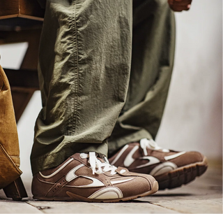 Madden Speed Thin Suite Competition Classic Retro Brown Sneakers German Training Casual Shoes Forrest Gump Men's Spring Shoes