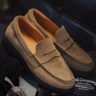 Madden Penny Loafers, High-End Casual Leather Suede One-Foot Men's Shoes 2026