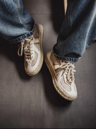 Madden Training Shoes with Straw New Breathable Canvas Shoes for Summer Fashion Thin Board Shoes Old Money Style Fisherman Shoes